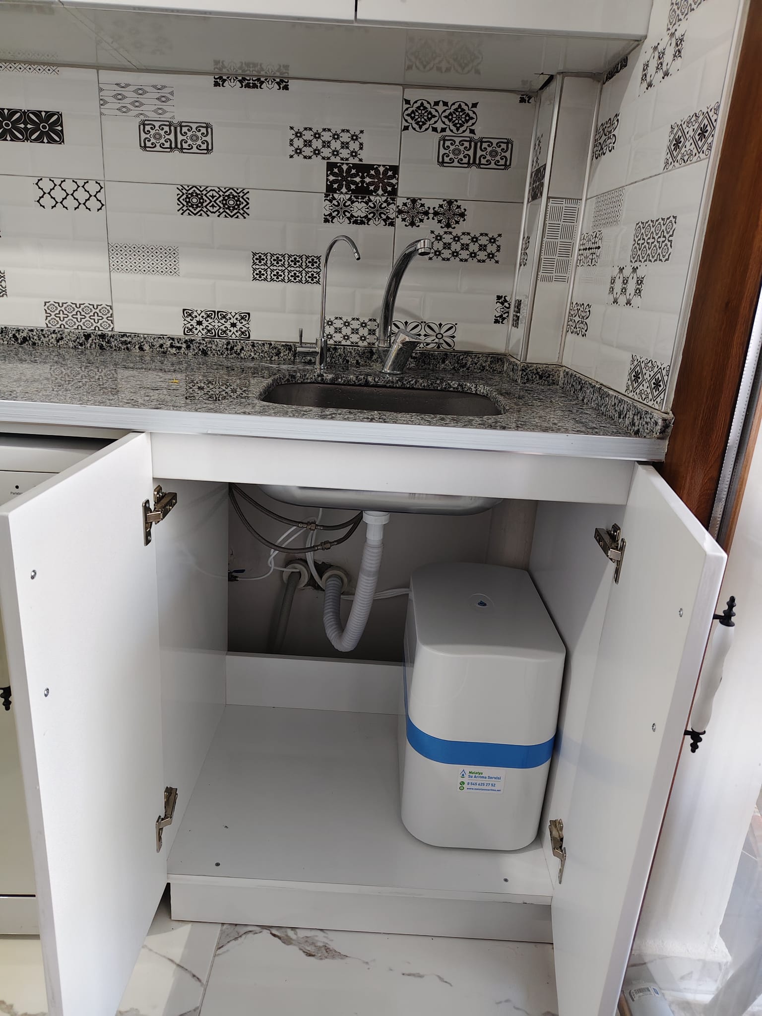 Ev tipi su arıtma cihazı bağlantıları