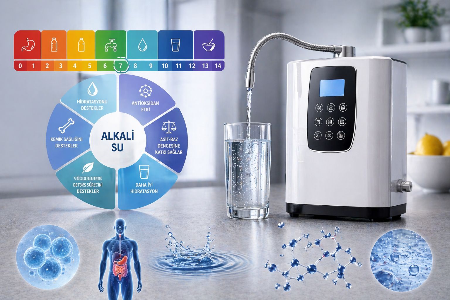 Alkali Su Nedir? Faydaları ve Bilimsel Gerçekler