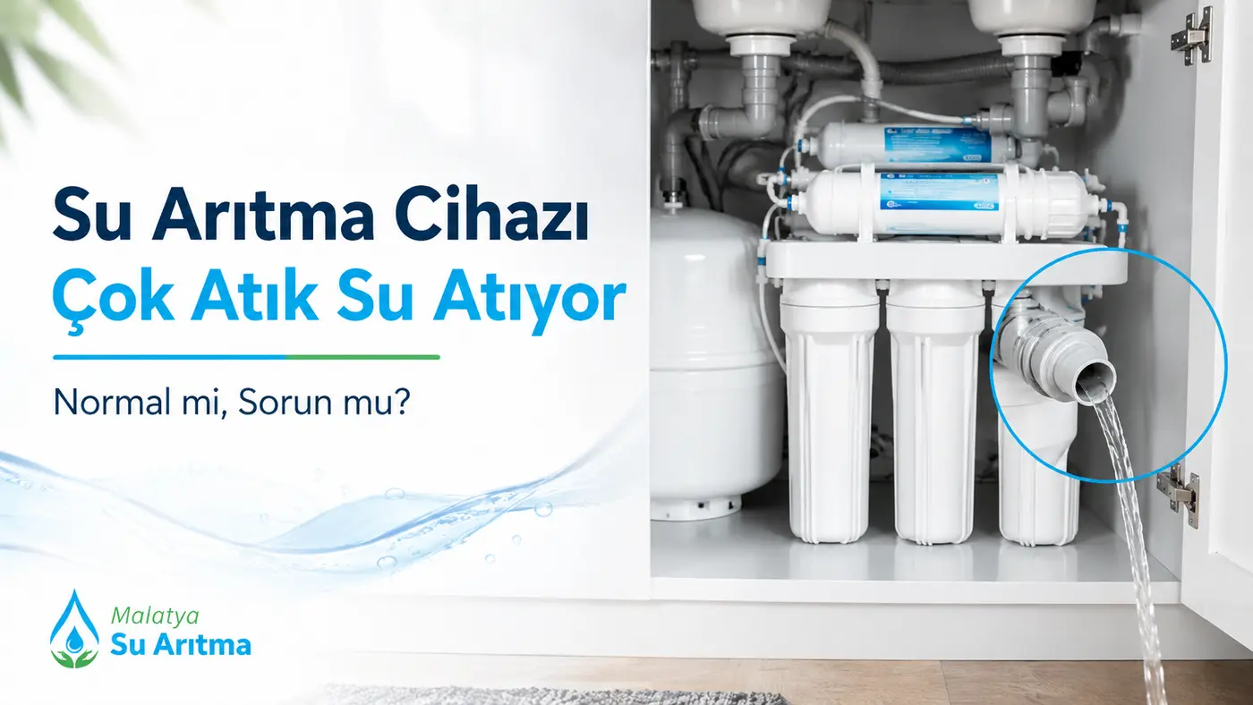 Su Arıtma Cihazı Çok Atık Su Atıyor: Normal mi, Nedenleri Neler?