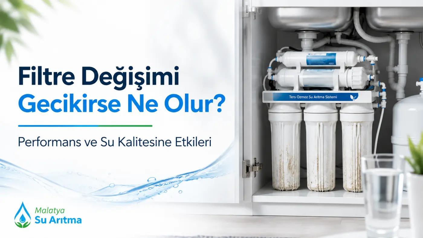 Su Arıtma Cihazı Filtre Değişimi Gecikirse Ne Olur?